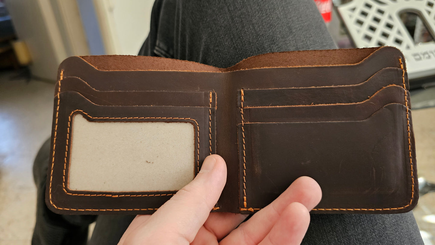 Muzki leather wallet